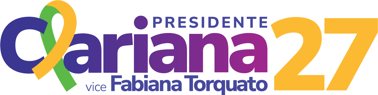 Clariana Barão 27 — candidata a Presidente, vice Fabiana Torquato
